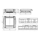 Miniature ATTENTION Produit imparfait | LANTERNEAU REMITOP VARIO 2 40X40 A MANIVELLE - REMIS N° 5