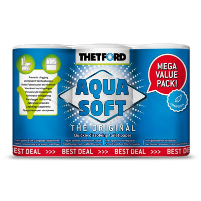 AQUA SOFT x 6 Rouleaux - THETFORD