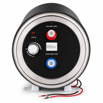 Chauffe-Eau 12V  ComfortWater  -  10L  - 200W - L'Eau Chaude Autonome pour Van / Camping-car & Bateau