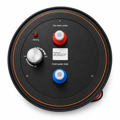 Chauffe-Eau 12V   -  8 L  - 200W - 