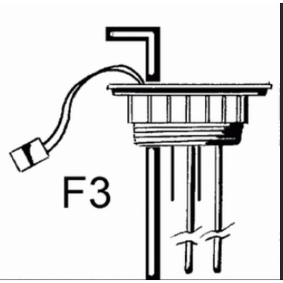 Sonde de niveau d'eau propre pour Challenger Mageo 115 (2007)