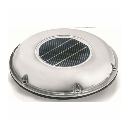 Aerateur solaire extra plat haut de gamme inox - SUNVENT