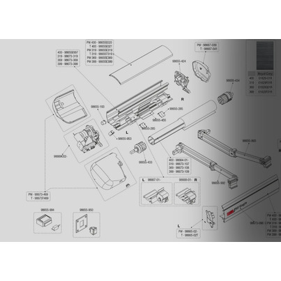 BRAS F45 / EAGLE 350-450 - GAUCHE - FIAMMA