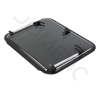 Vitre de Rechange avec Verrous & Compas Baie S7 560x465 mm — DOMETIC
