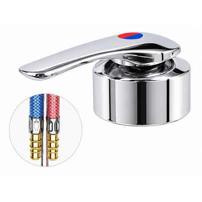 MITIGEUR DE DOUCHE SOUS LA TABLE TWIST CHROME / RACCORD TETINE 10MM - REICH