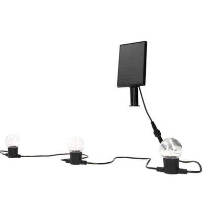 Guirlande lumineuse d'extérieur hybride CampLuma  (Solaire / 230V) - HABA