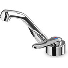 Miniature ATTENTION Produit imparfait | ROBINET AC539 Mitigeur chrome avec contacteur longueur de bec 190 mm raccord tétine 10/12mm- COMET N° 1