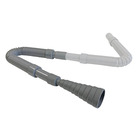 Miniature Kit d'évacuation d'eaux usées — Adaptateur universel Ø 19 - 50 mm & flexible extensible 1,09 m - HABA N° 1