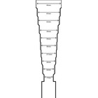 Miniature Kit d'évacuation d'eaux usées — Adaptateur universel Ø 17 - 49 mm & flexible extensible 3 m - HABA N° 2