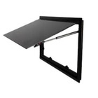 Miniature Baie projetable SQUARE en double vitrage acrylique – 900 X 900 - Store occultant + moustiquaire N° 2