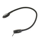 Miniature Liseuse LED sur flexible 250 mm avec variateur tactile, veilleuse rouge & port USB — 12/24V Noir N° 0