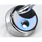Miniature Liseuse LED orientable 12V 2W fixation invisible avec veilleuse bleue, tactile & USB-C (3000K) N° 1