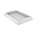 Miniature VITRE DE RECHANGE AVEC FIXATIONS POUR MIDI HEKI BLANC DOMETIC N° 0