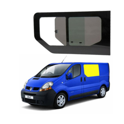 Baie coulissante 1193x665mm - AVANT GAUCHE  - VERRE TEINTÉ - RENAULT TRAFIC 2 (2002-2015)