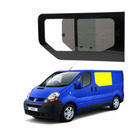 Miniature Baie coulissante 1193x665mm - AVANT DROITE & AVANT GAUCHE  - VERRE TEINTÉ - RENAULT TRAFIC 2 (2002-2015) N° 1