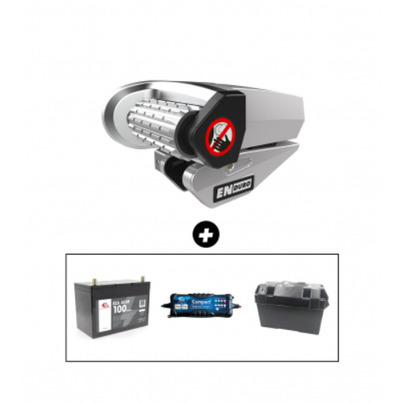 Pack Déplace-Caravane Automatique EM515A avec Batterie AGM 100Ah, Bac et Chargeur Smart - ENDURO