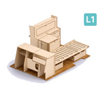 Miniature Kit d'aménagement intérieur HORIZON pour Volkswagen T5 / T6 - L1 court N° 2