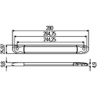 Miniature ATTENTION Produit imparfait | FEU STOP ADDITIONNEL A LEDS EXTRA-PLAT A VISSER - HELLA N° 1