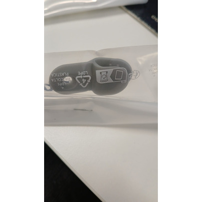ATTENTION Produit imparfait | CLIPS PLASTIQUE GRIS RAL 7040 pour panneau de 5 mm VENDU A L'UNITE 