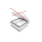 Miniature ATTENTION Produit imparfait | LANTERNEAU AERATION PERMANENTE - 360 X 360 - MOUSTIQUAIRE - BLANC N° 0