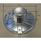 Miniature ATTENTION Produit imparfait | Pied de table en aluminium anodisé - OSCULATI N° 2