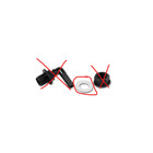 Miniature ATTENTION Produit imparfait | Kit de connecteur courbé complet 3/8" • Ø 10 mm VENDU A L'UNITE  N° 0