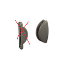 Miniature ATTENTION Produit imparfait | BLOCAGE DE PORTE GRIS VENDU A L'UNITE  N° 2
