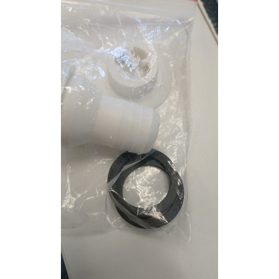 ATTENTION Produit imparfait | Bonde droite complete avec bouchon et chainette 25mm - ZADI