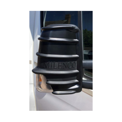 Lot de 2 Coques de rétroviseur Mercedes Sprinter Noir - MILENCO