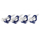 Miniature Lot de 4 Piquets à Frapper et Visser Aluminium Hardcore HC 15 cm - PEGGY PEG N° 0