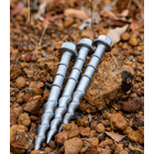 Miniature Lot de 4 Piquets à Frapper et Visser Aluminium Hardcore HC 15 cm - PEGGY PEG N° 3