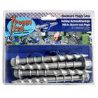 Miniature Lot de 4 Piquets à Frapper et Visser Aluminium Hardcore HC 15 cm - PEGGY PEG N° 5