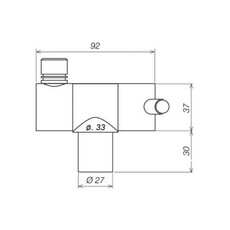 Miniature ROBINET MITIGEUR CONTACTEUR TREND A - REICH N° 3