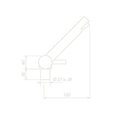 Miniature ROBINET MITIGEUR CONTACTEUR TREND A - REICH N° 4