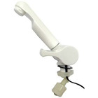 Miniature Robinet rabattable avec contacteur blanc raccord  tetine 8/10mm - REICH N° 1
