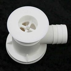 Miniature Bonde blanche siphon sortie diamètre 25 pour caravane et camping-car﻿ - ZADI N° 2