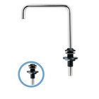 Robinet bec verseur laiton orientable raccord 10mm - DAMADE