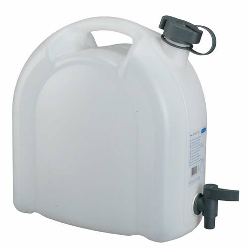 Jerrican alimentaire avec robinet pour camping-car 10 Litres - BRUNNER