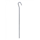 Lot de 10 piquets fil acier galvanisé 28 cm - TRIGANO