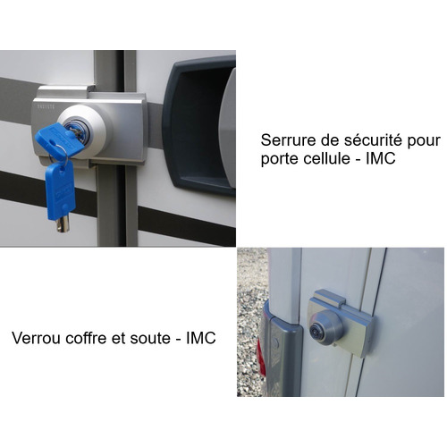 Set de 2 verrous 1 Cellule + 1 Coffre - IMC CREATION