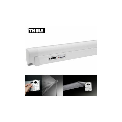 STORE THULE OMNISTOR 6300 MANUEL BOITIER ANODISE TOILE MYSTIC GRIS