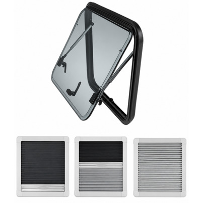 Baie Projetable Universelle LIGHT  - Double Vitrage & Cadre Intégré Moustiquaire Occultante